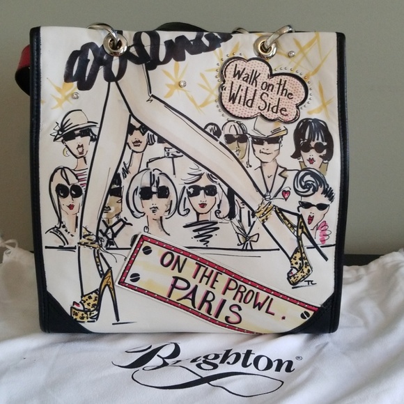 Brighton Handbags - Brighton fashionistas walk on the wild side bag